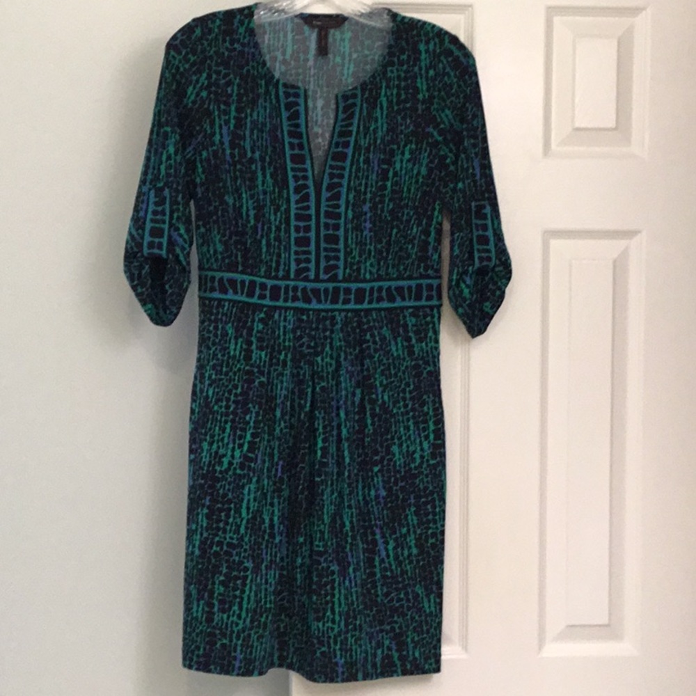 BCBGMaxAzria Printed Cocktail Dress